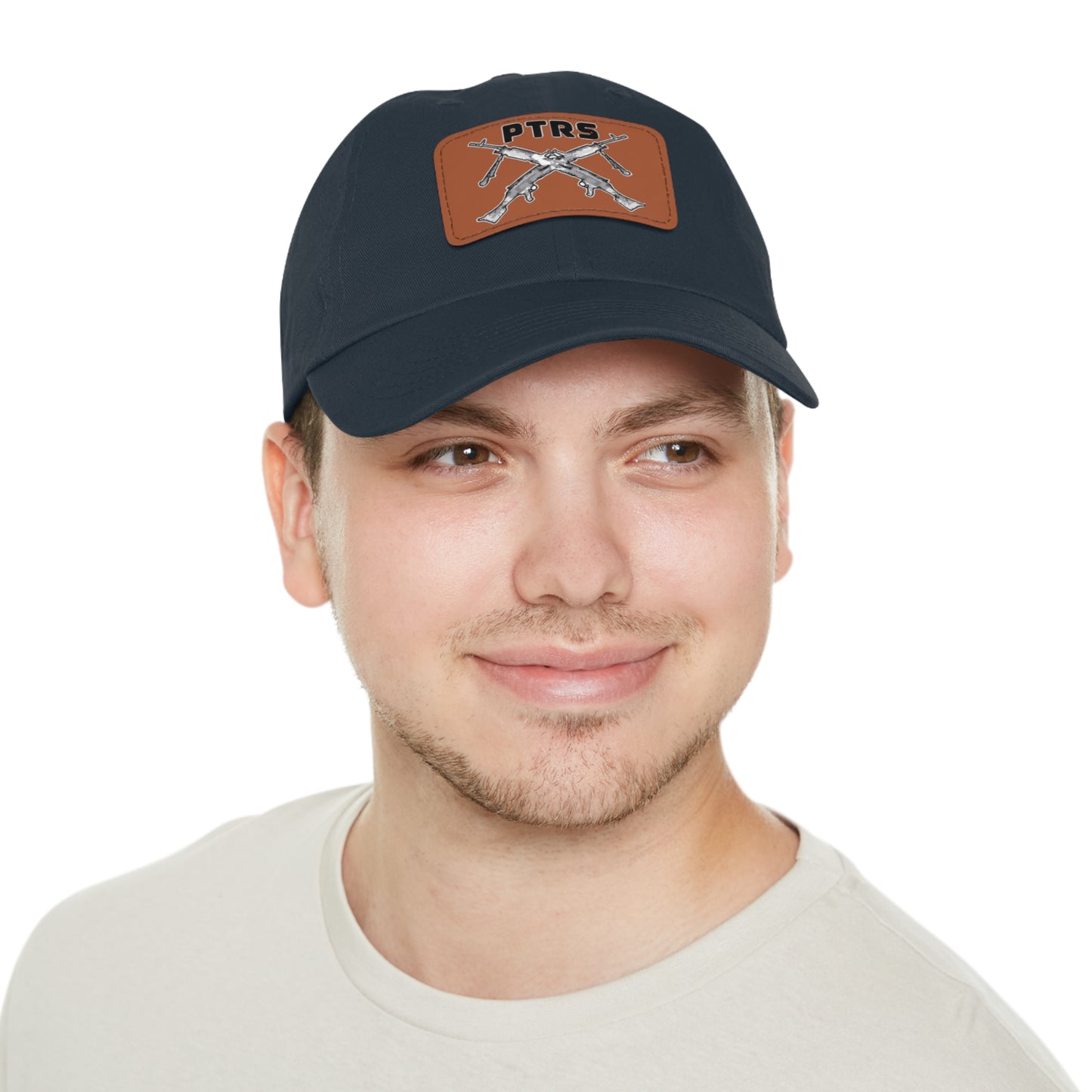 Tactical Dad Hat with PTRS Leather Patch