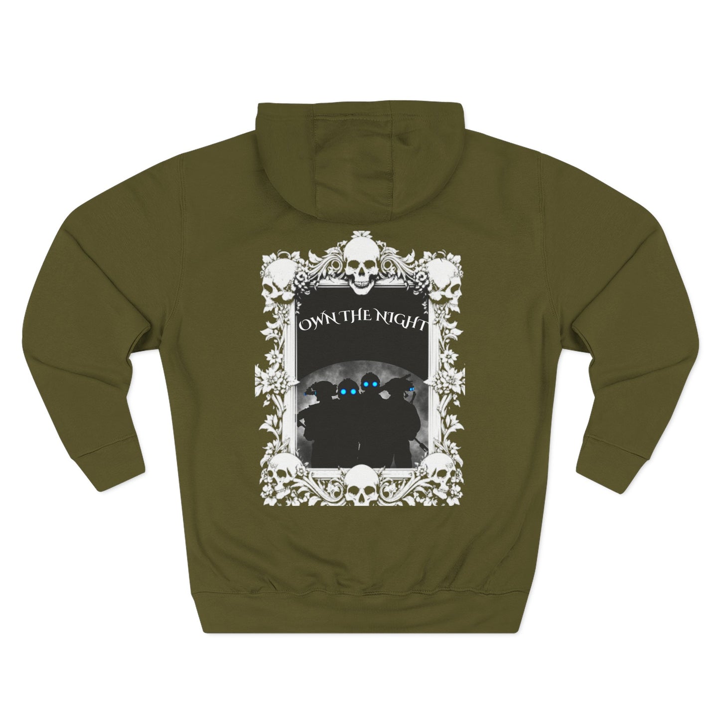 Own the Night Hoodie — Three-Panel Fleece Hoodie