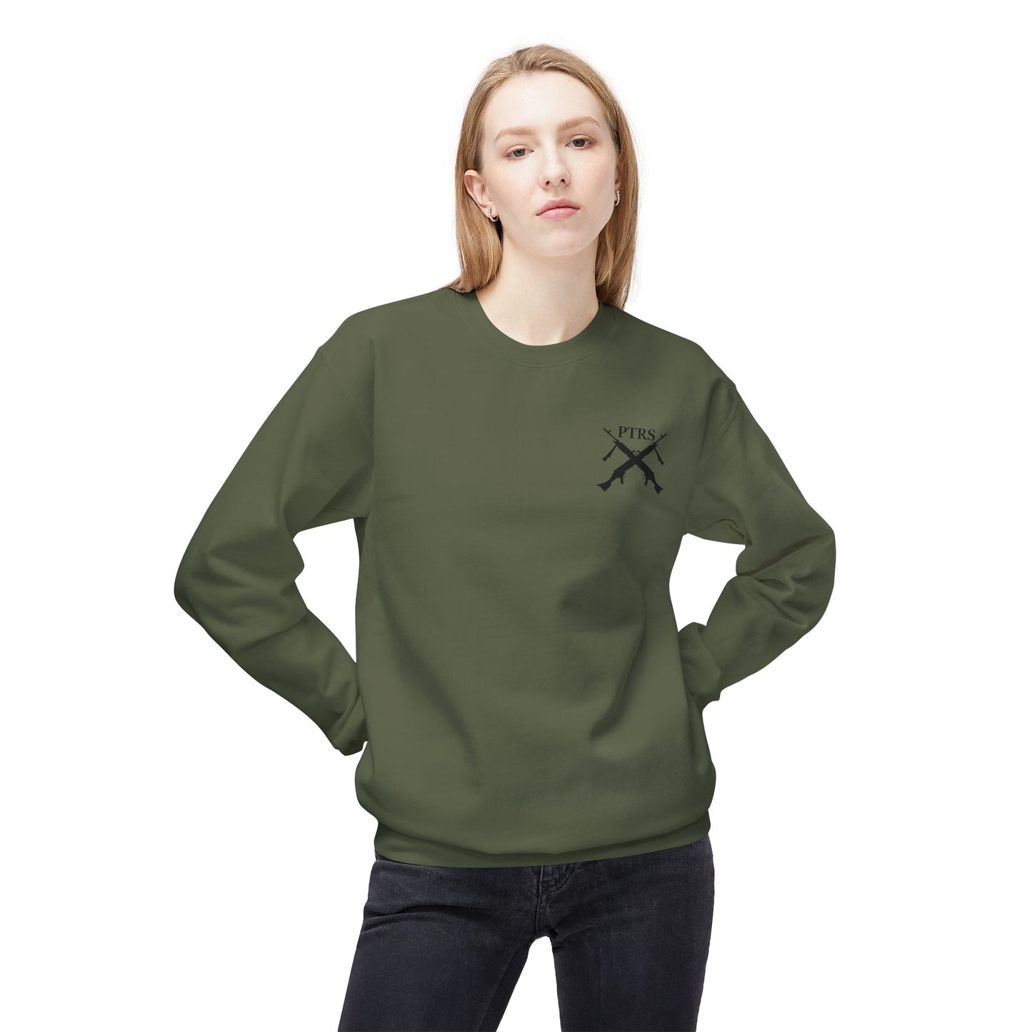 USMC PTRS PT Sweatshirt — Military Physical Training Crewneck