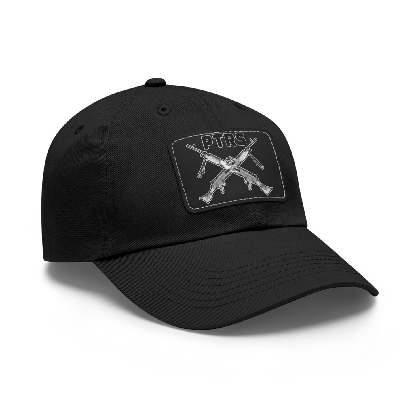 Tactical Dad Hat with PTRS Leather Patch