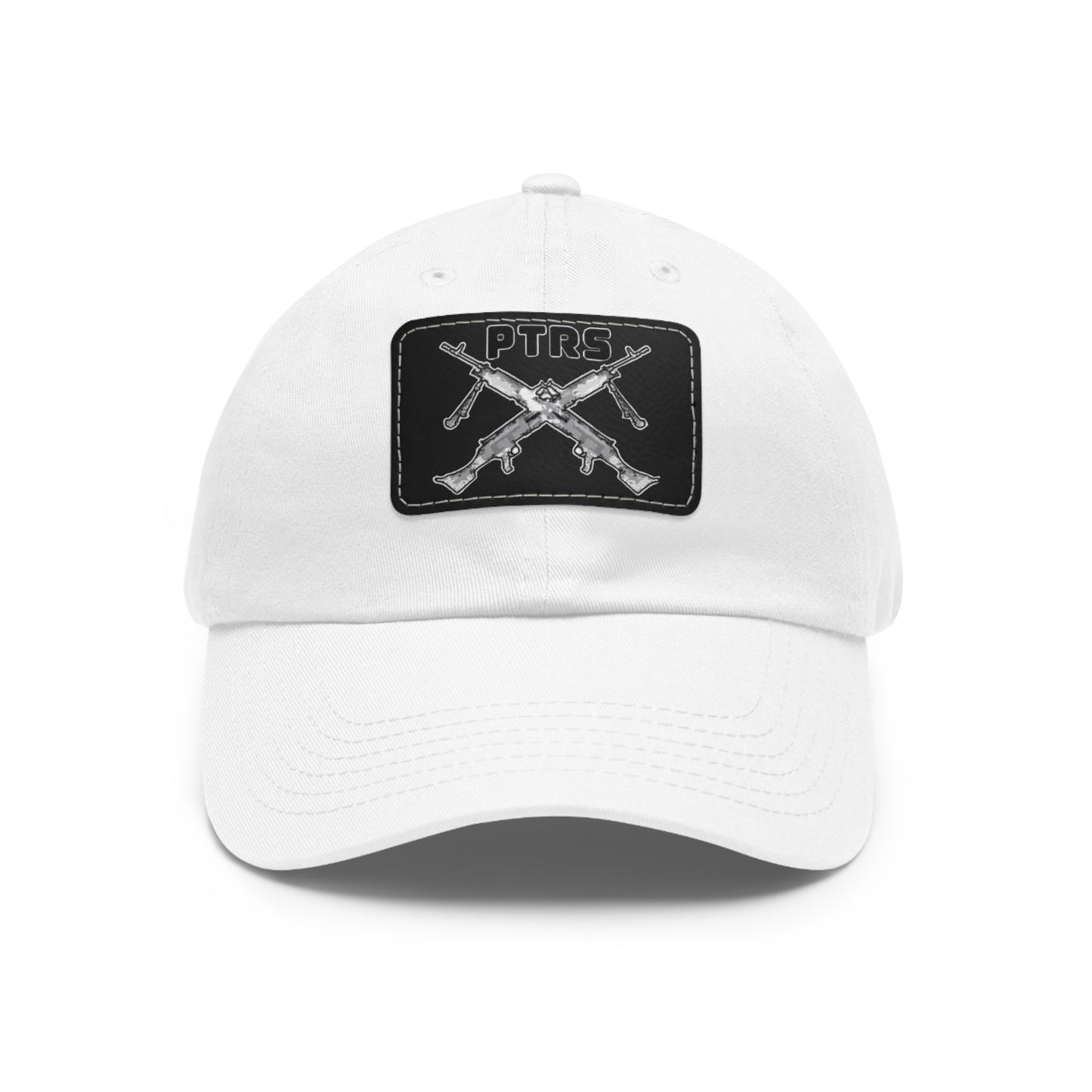 Tactical Dad Hat with PTRS Leather Patch