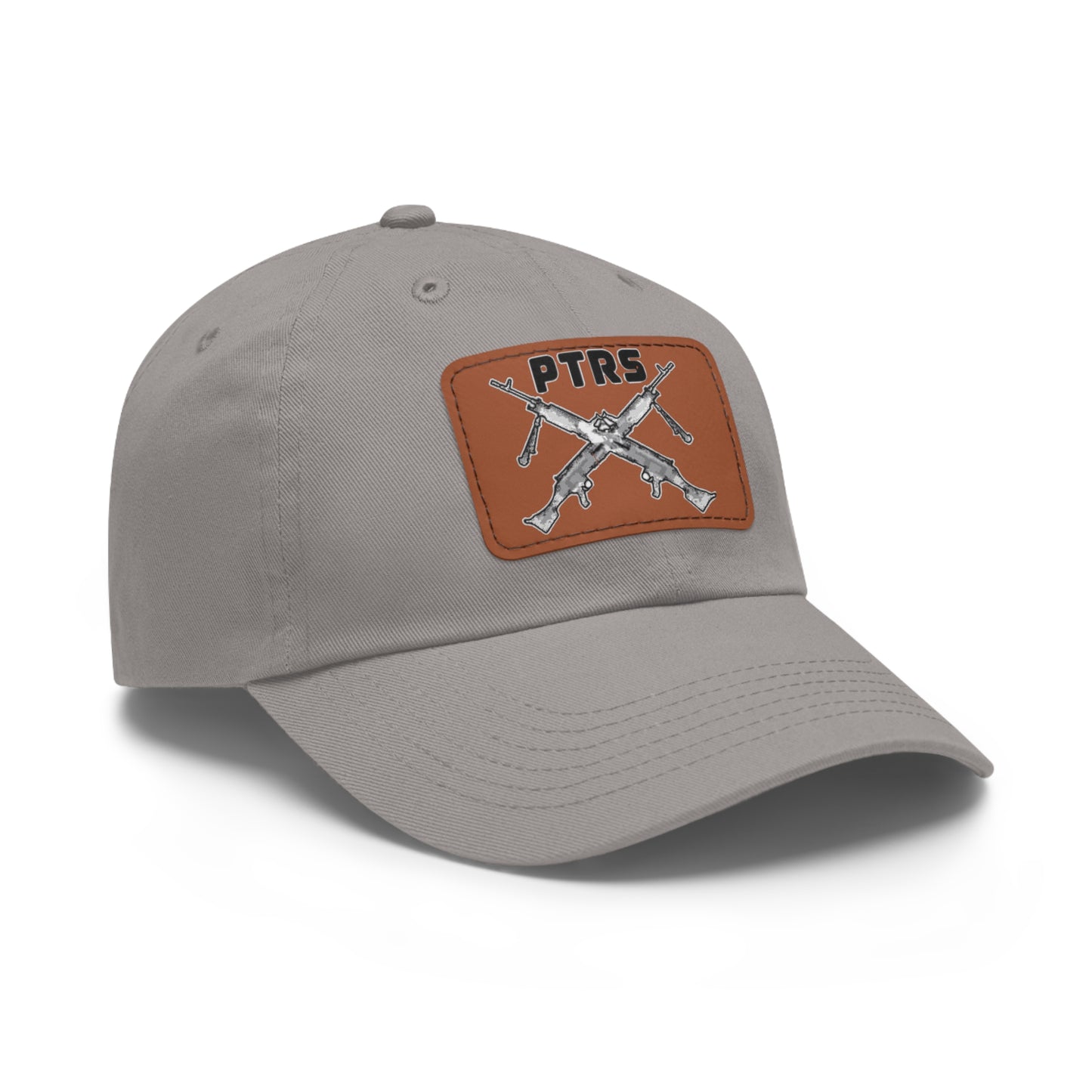 Tactical Dad Hat with PTRS Leather Patch