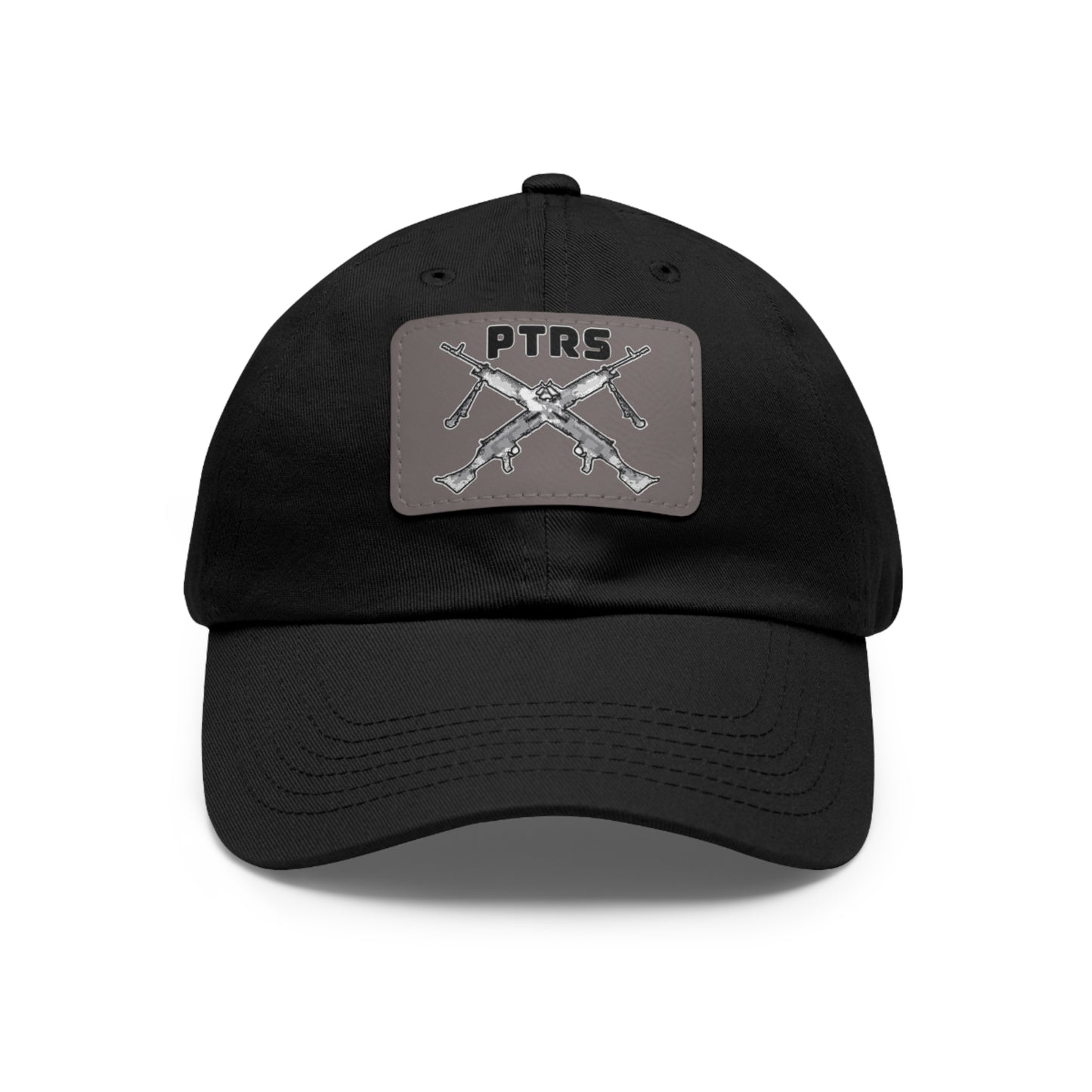 Tactical Dad Hat with PTRS Leather Patch