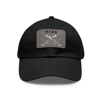Tactical Dad Hat with PTRS Leather Patch