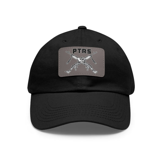 Tactical Dad Hat with PTRS Leather Patch