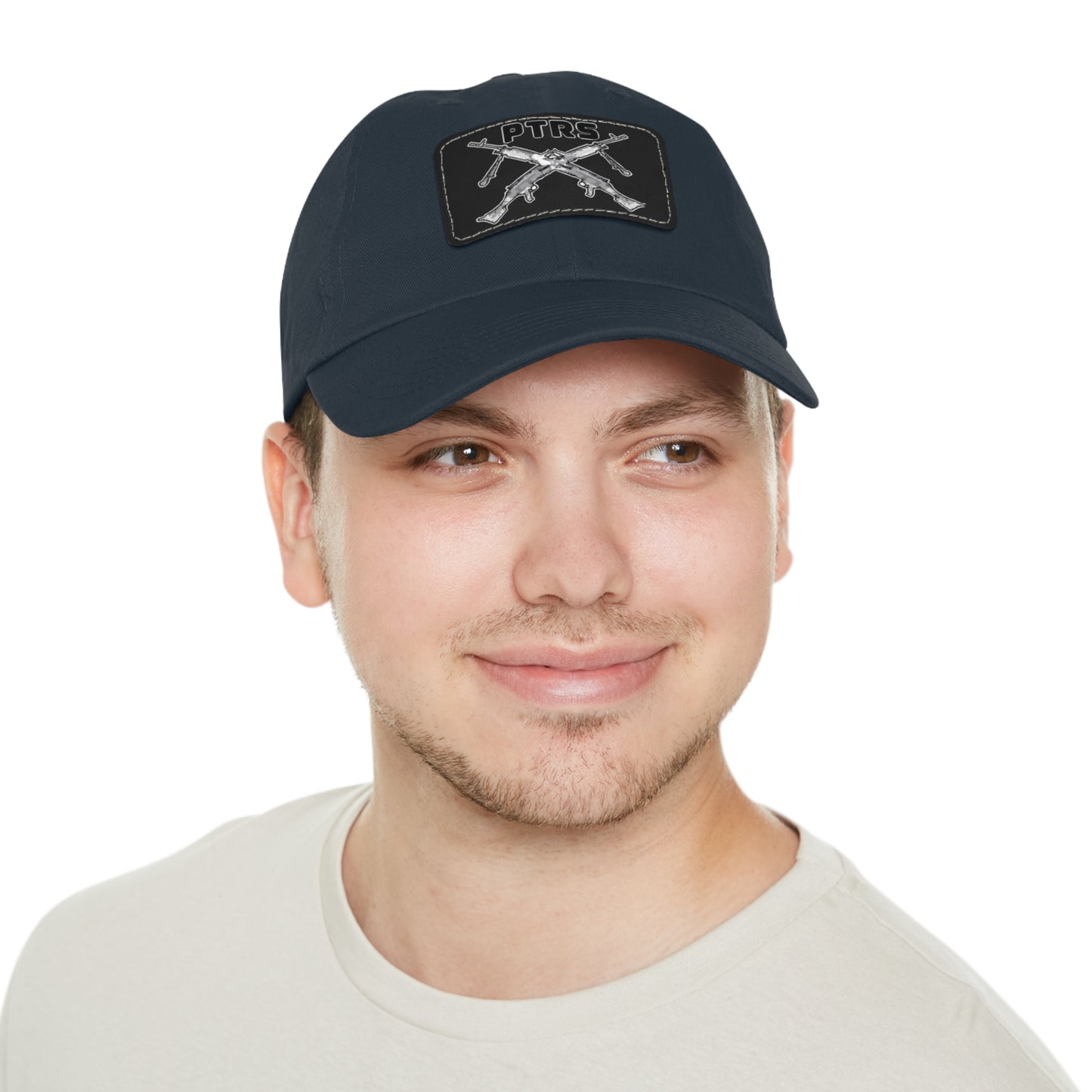 Tactical Dad Hat with PTRS Leather Patch