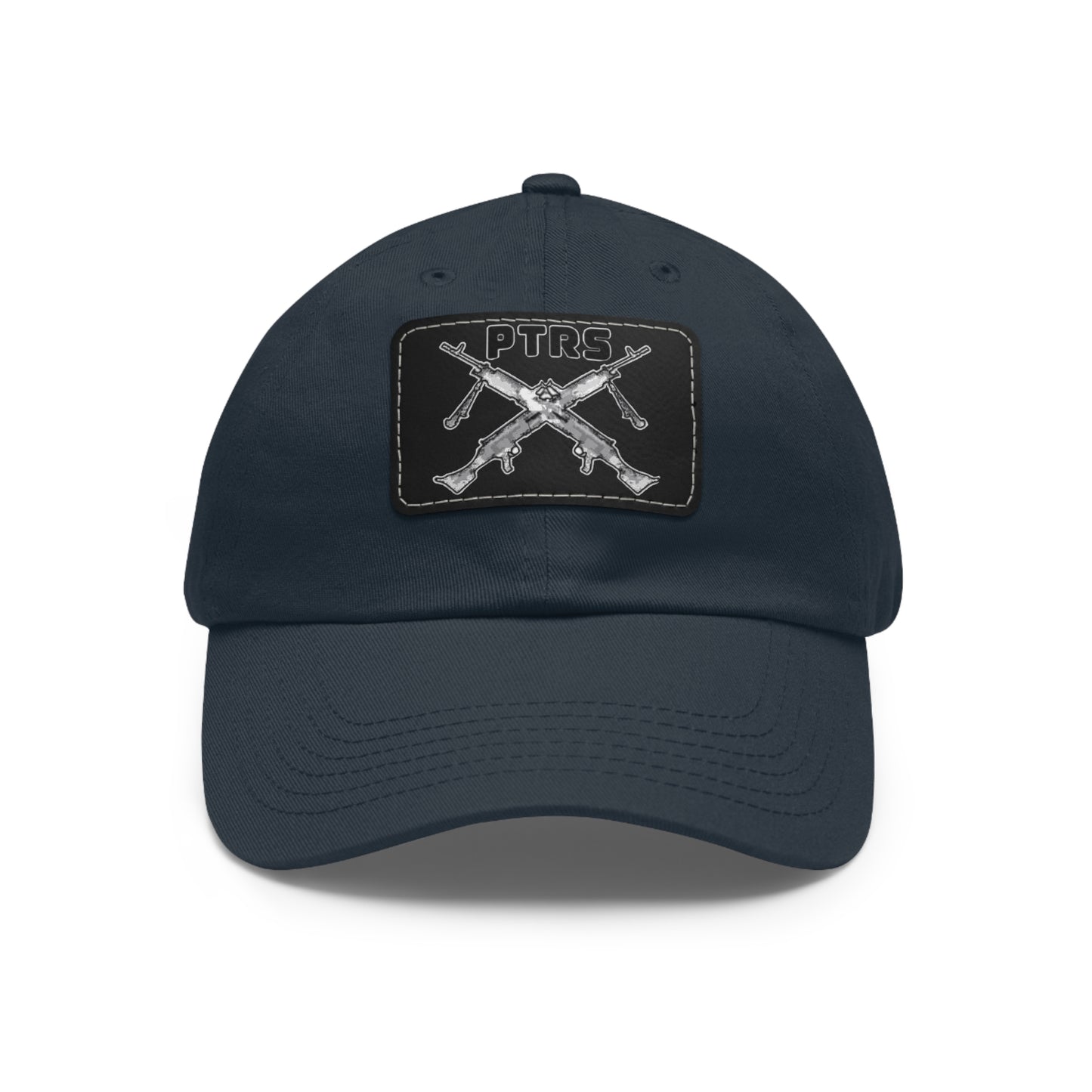 Tactical Dad Hat with PTRS Leather Patch