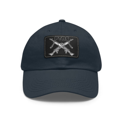 Tactical Dad Hat with PTRS Leather Patch