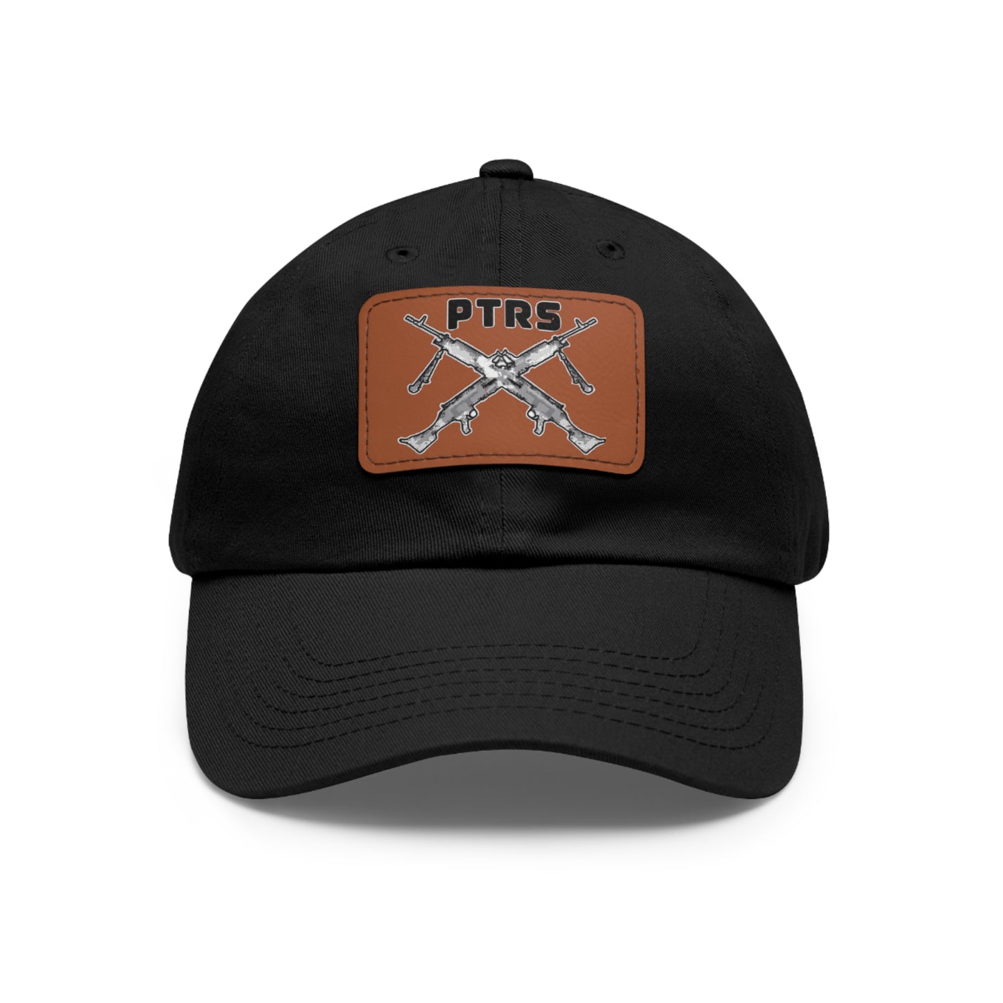 Tactical Dad Hat with PTRS Leather Patch