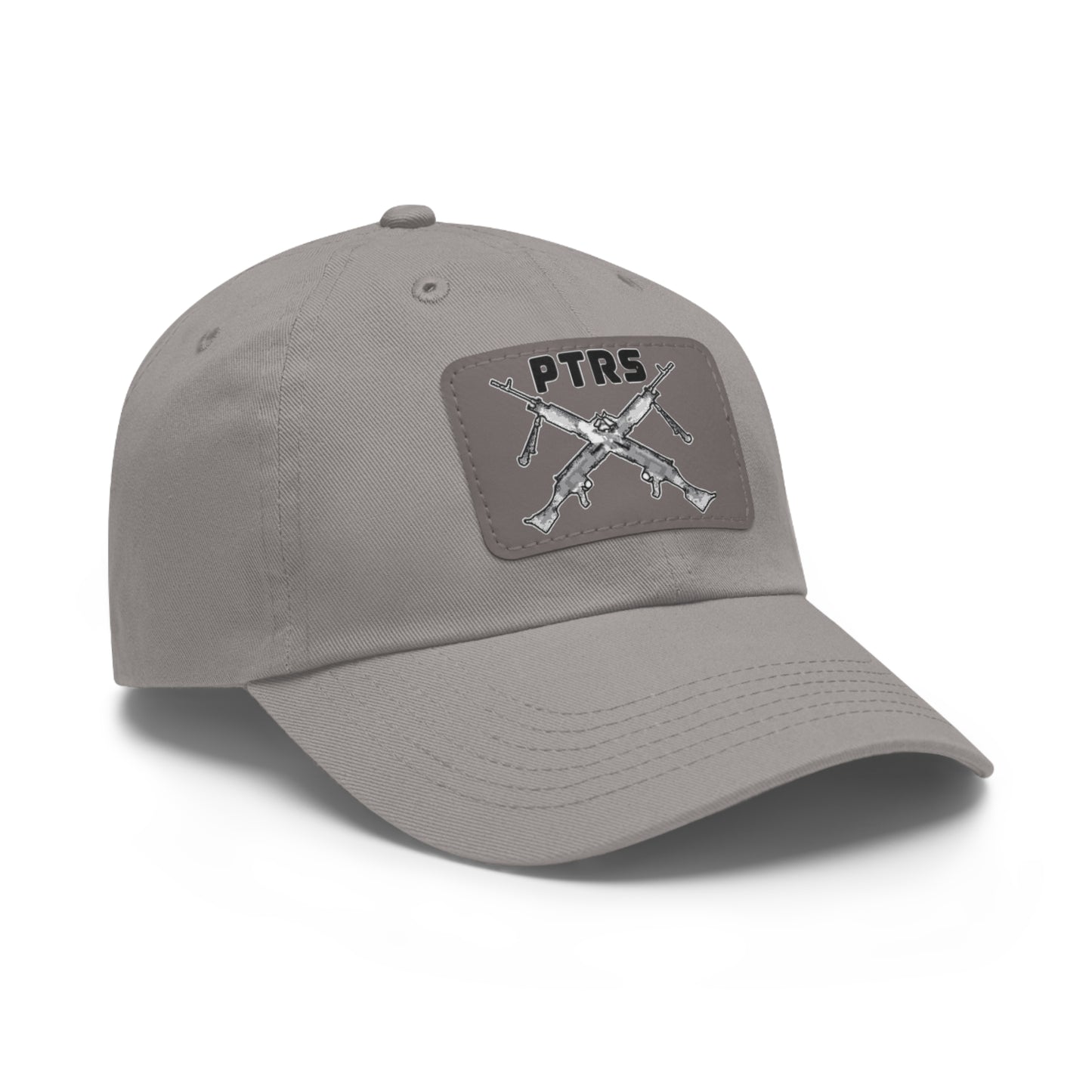 Tactical Dad Hat with PTRS Leather Patch