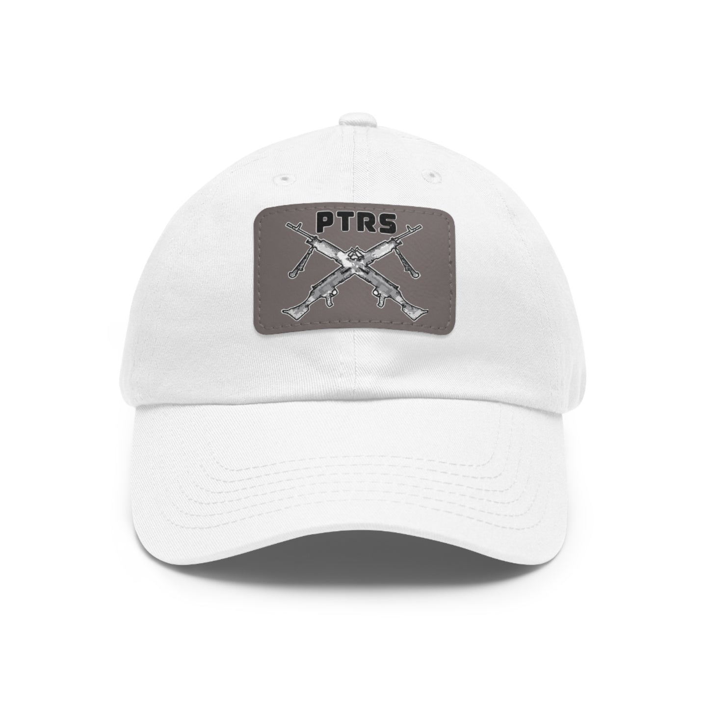 Tactical Dad Hat with PTRS Leather Patch