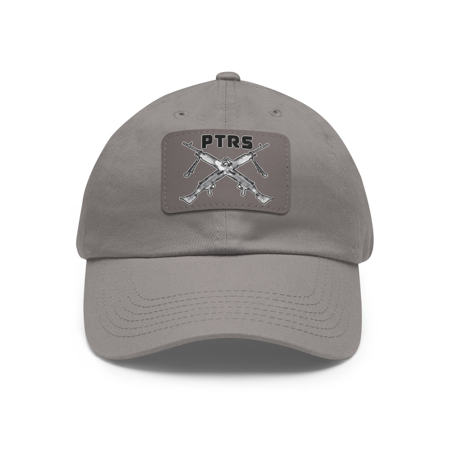 Tactical Dad Hat with PTRS Leather Patch