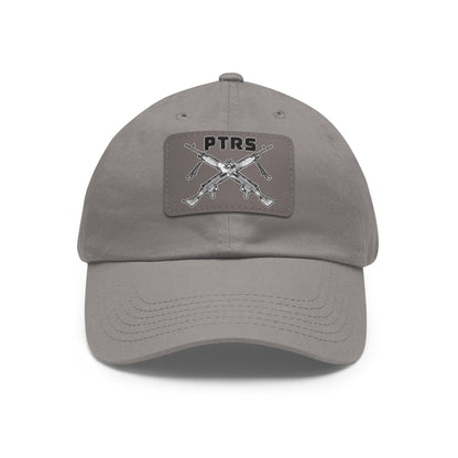 Tactical Dad Hat with PTRS Leather Patch