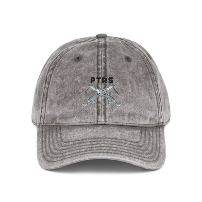 PTRS Peganus Tactical Research Solutions Vintage Cap — Embroidered Dad Hat