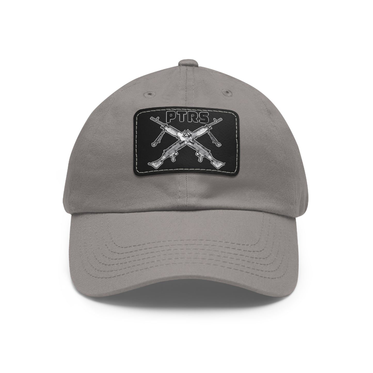 Tactical Dad Hat with PTRS Leather Patch