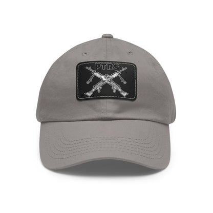 Tactical Dad Hat with PTRS Leather Patch