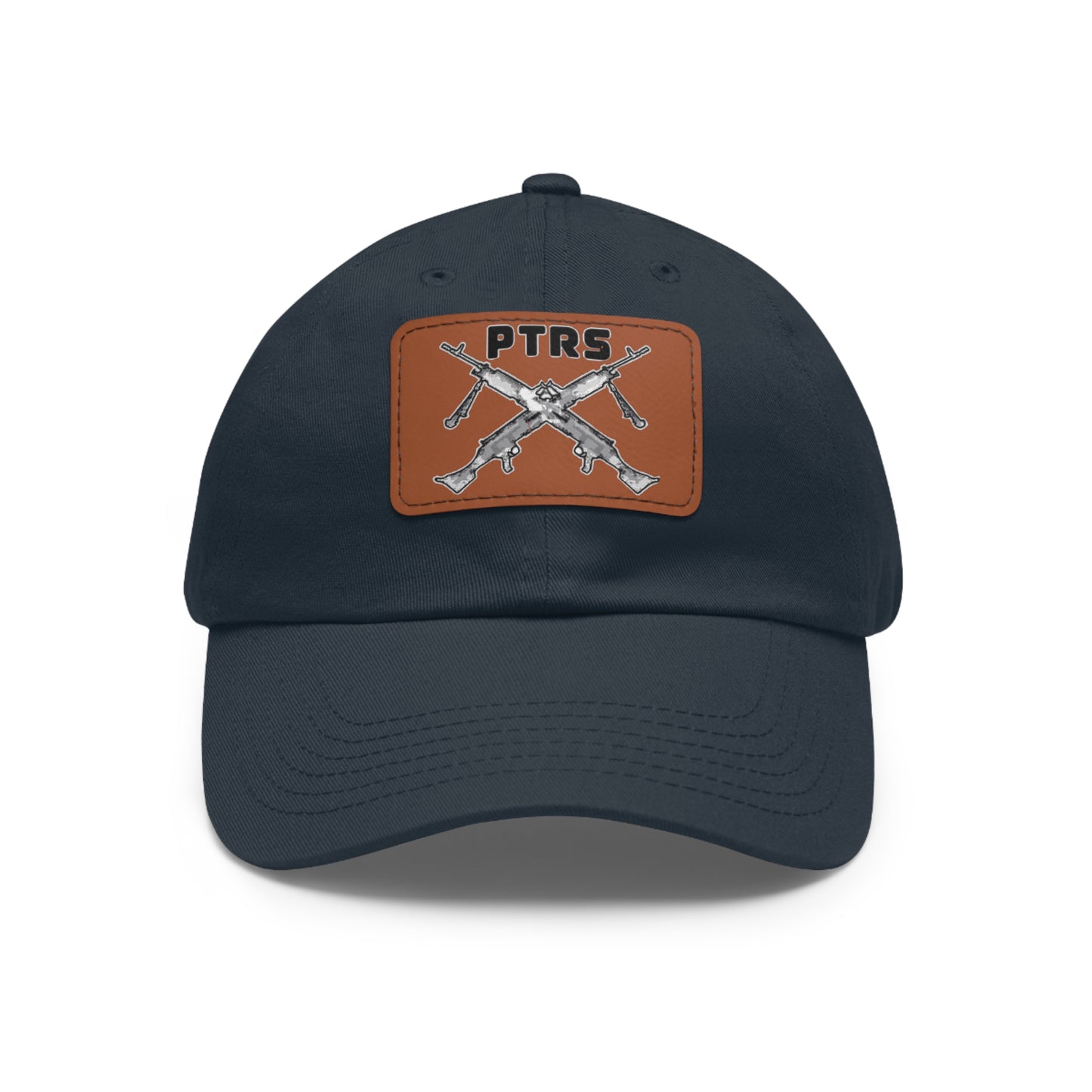 Tactical Dad Hat with PTRS Leather Patch