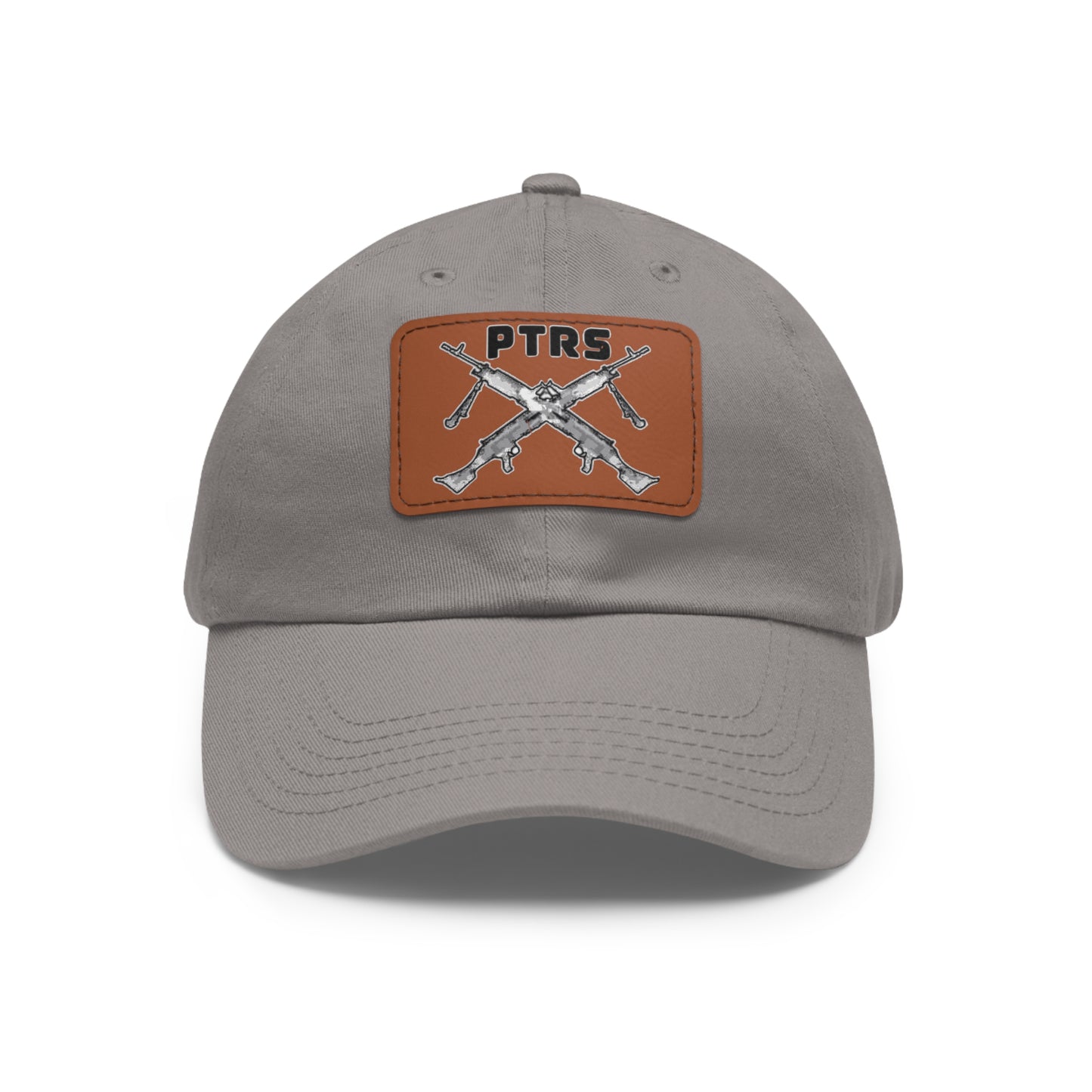 Tactical Dad Hat with PTRS Leather Patch