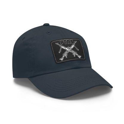 Tactical Dad Hat with PTRS Leather Patch