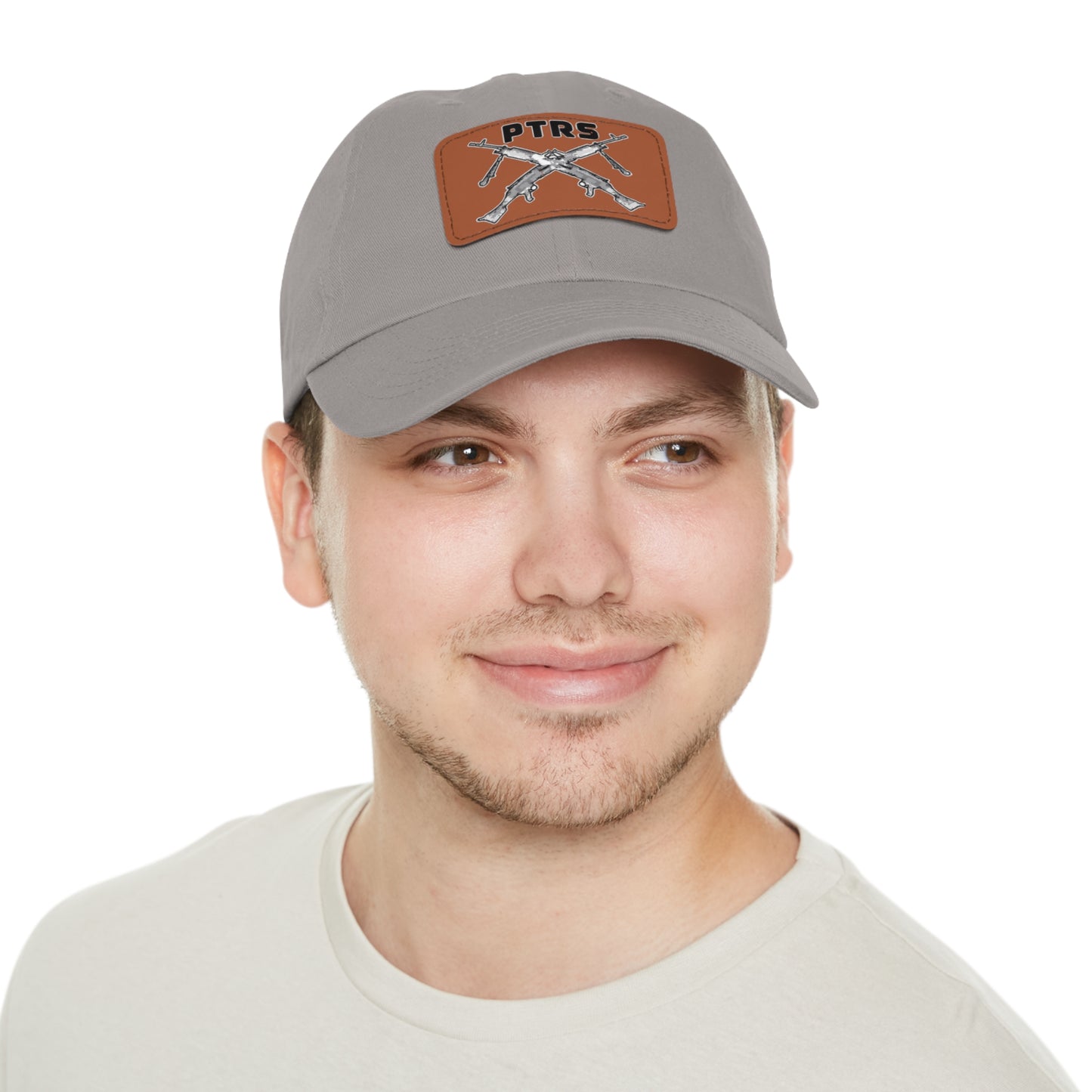 Tactical Dad Hat with PTRS Leather Patch