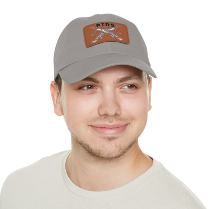 Tactical Dad Hat with PTRS Leather Patch