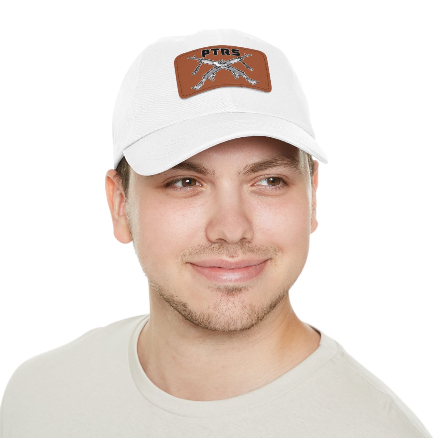 Tactical Dad Hat with PTRS Leather Patch