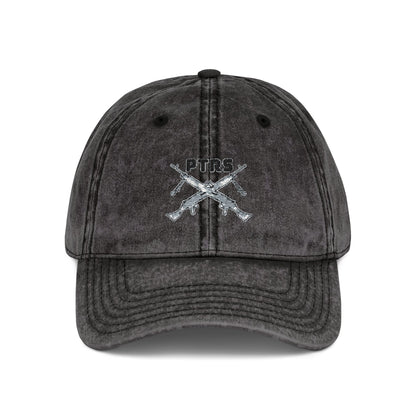 PTRS Peganus Tactical Research Solutions Vintage Cap — Embroidered Dad Hat