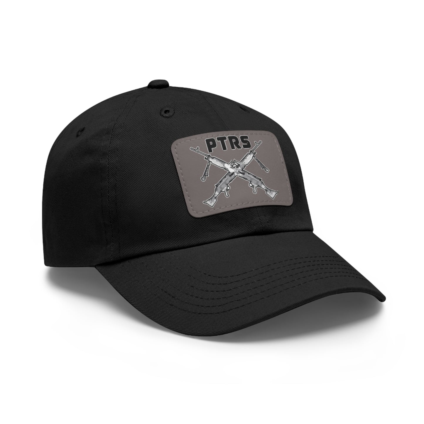 Tactical Dad Hat with PTRS Leather Patch