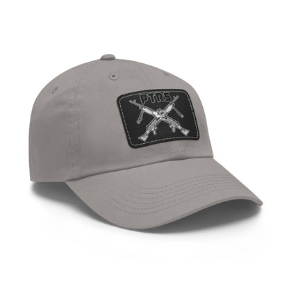 Tactical Dad Hat with PTRS Leather Patch