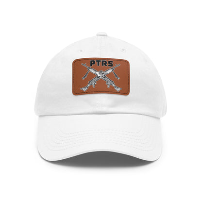 Tactical Dad Hat with PTRS Leather Patch