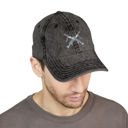 PTRS Peganus Tactical Research Solutions Vintage Cap — Embroidered Dad Hat