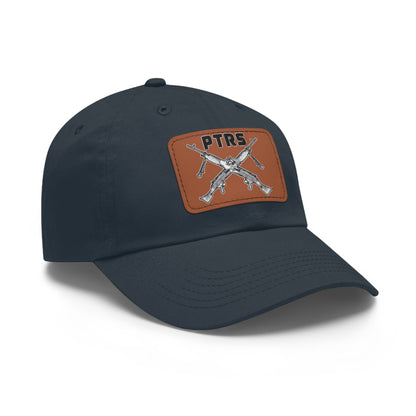Tactical Dad Hat with PTRS Leather Patch